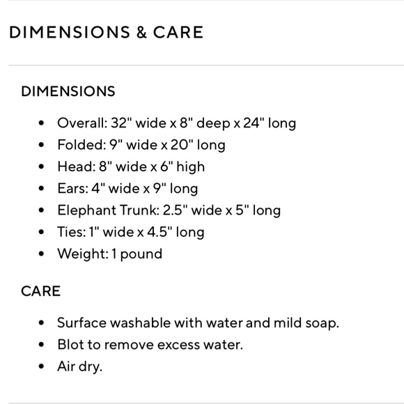 Pottery Barn Kids Elephant Play Mat/Rug - Picture 3 of 4